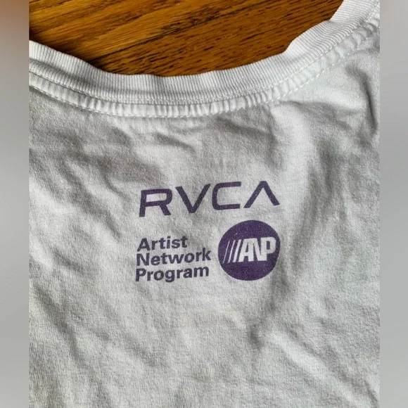 MENS RVCA ARTIST NETWORK PROGRAM T SHIRT - Picture 4 of 5